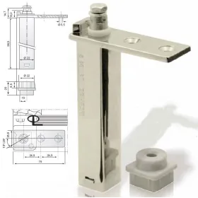 Bisagra nevera TRS/1