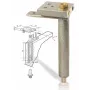 Bisagra para camara TRS/2