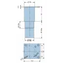 Pata regulable TIH-12R