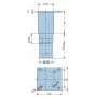 pata regulable TIH-12E