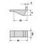 Soporte  "H" Aluminio