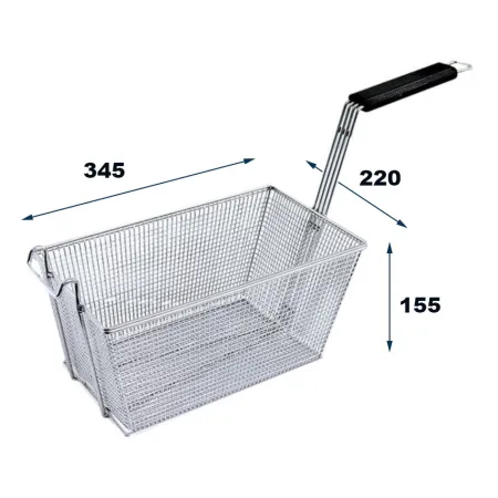 Cesta freidora Fri-Fri 340 x 220 x 155 mm