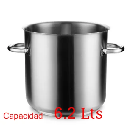 Olla recta sin tapa