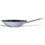 Wok antiadherente fondo plano multi-metal