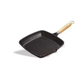 Asador grill mango madera de pujadas