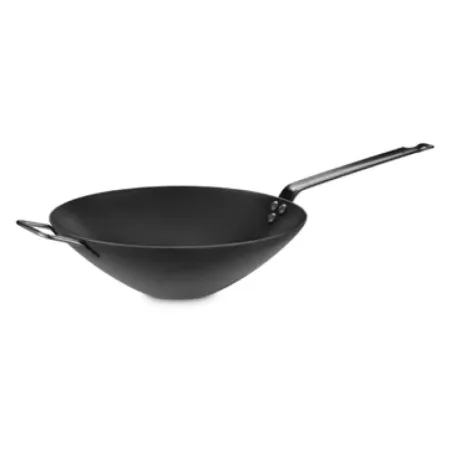 Wok acero con contraasa