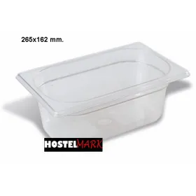 Cubeta gastronorm sin BPA GN 1/4