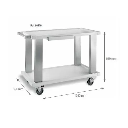 Carro buffet negro 1 GN