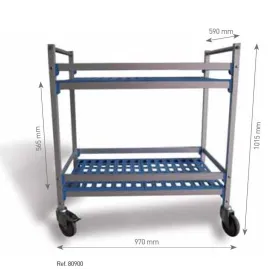 Carro de servicio desmontable
