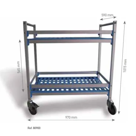 Carro de servicio desmontable