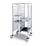 Carro doble 2x17 guías inoxidable