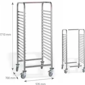 Carro desmontable hipermercado