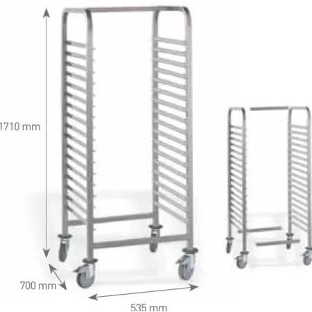 Carro desmontable hipermercado