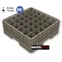 Cesta 36 comp. abierta montada
