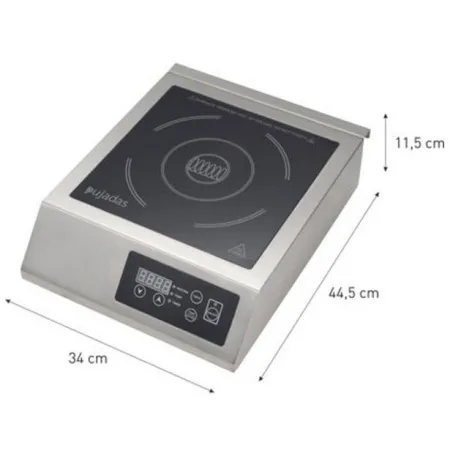 Placa de inducción  de 20 cm