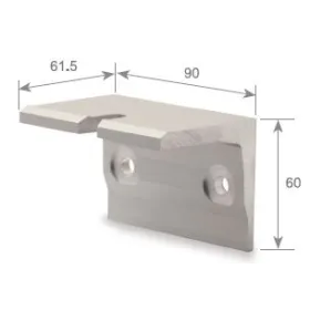 Soporte rail pared (2310)