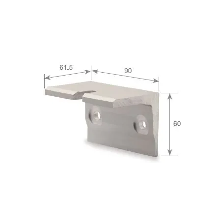 Soporte rail pared (2310)