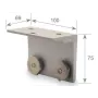 Soporte rail pared (2310)