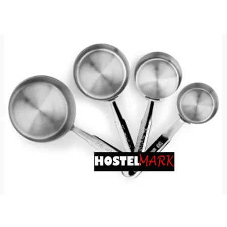 juego de 4 cazos de medidas  inoxidable