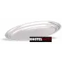 Fuente oval borde vuelto