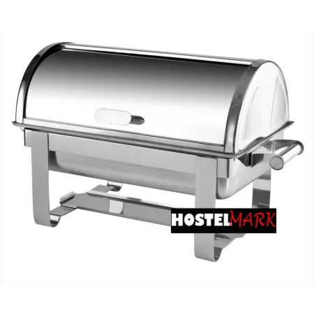 Chafing dihs con tapa tipo roll top   