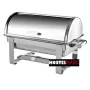Chafing dihs con tapa tipo roll top   