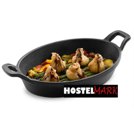 Mini cacerola oval hierro fundido