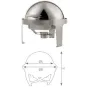 Chsfing dish redondo con tapa  roll pot