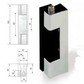 Bisagra nevera 300 PV