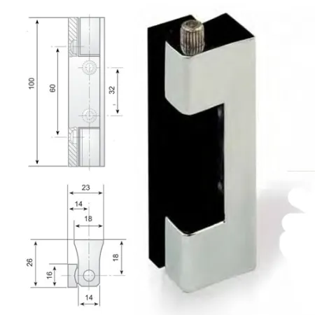 Bisagra nevera 300 PV