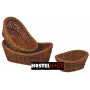 Cesta oval para pan