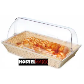 Cesta buffet rectangular con tapa