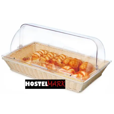 Cesta buffet rectangular con tapa