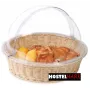 Cesta buffet redonda  con tapa