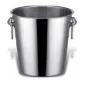 Cubo de  champán cónico con anillas