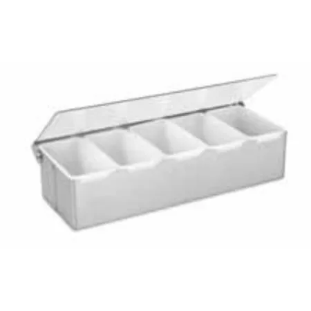 Caja condimentos de acero inoxidable