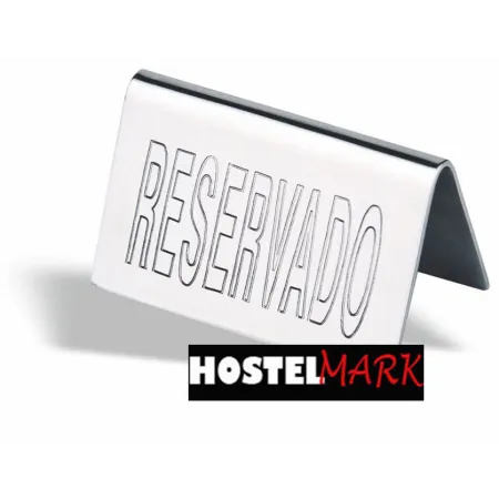 Placa de reservado