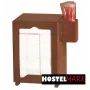 servilletero con portaménus y palillero