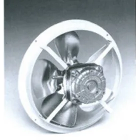 Ventiladores con aro-soporte y hélice