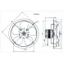 Ventiladores con aro-soporte y hélice