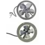 Ventiladores con aro-soporte y hélice