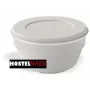 Bol de doble pared de policarbonato con tapa