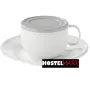 Taza de desayuno con tapa