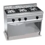 Cocina a gas 3 fuegos y horno  (fondo 600)