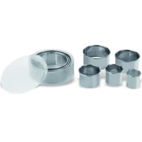 Caja de 8 cortapastas redondos lisos