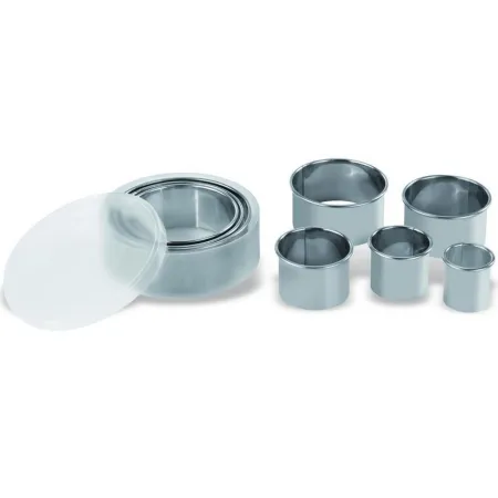 Caja de 8 cortapastas redondos lisos