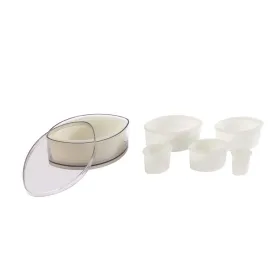 Caja de 7 cortapastas ovalados de poliglas