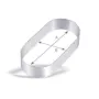 Molde con forma oval