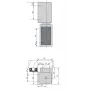 Bisagra  para camara G-546