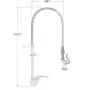 Grifo ducha  TS-2NM